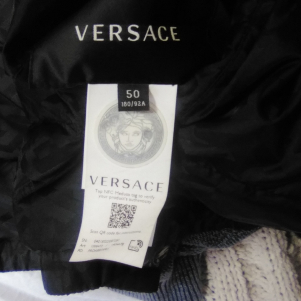 Versace reversible vest